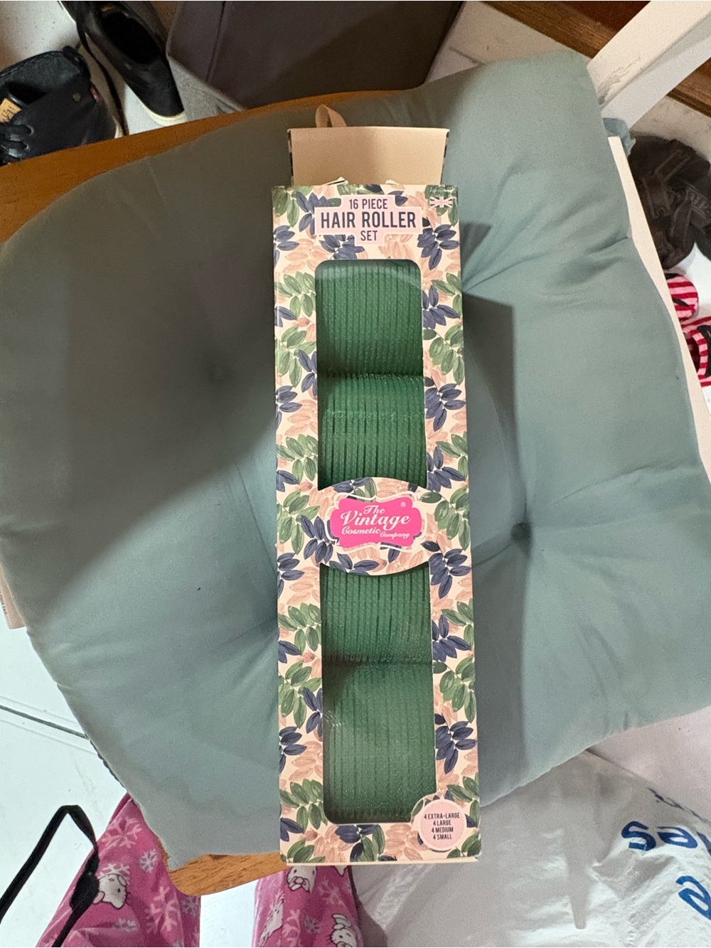 Green Hair Roller Set - 16 Piece